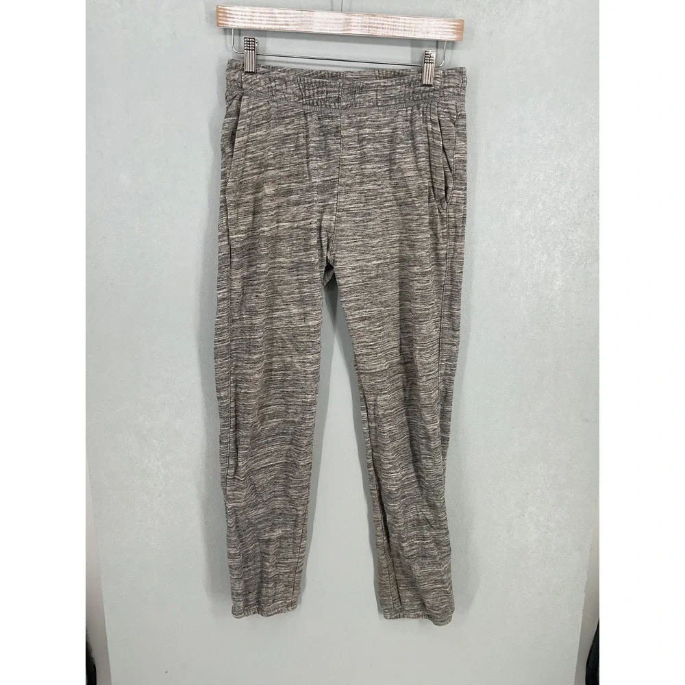 Old Navy Girls Jogger Pants Gray Space Dye Stretch XL 14-16